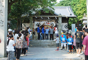 姫子島神社秋の例大祭（岡村島）の写真