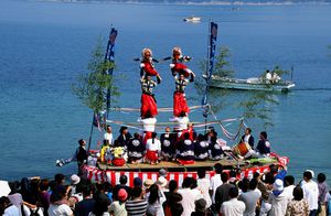 春の大祭（大西地域）の写真