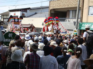 宮浦、台地区秋祭・大山祇神社産須奈大祭の写真