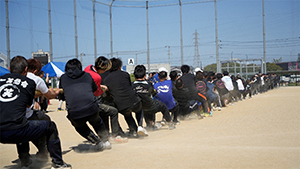 今治市民交流綱引き大会