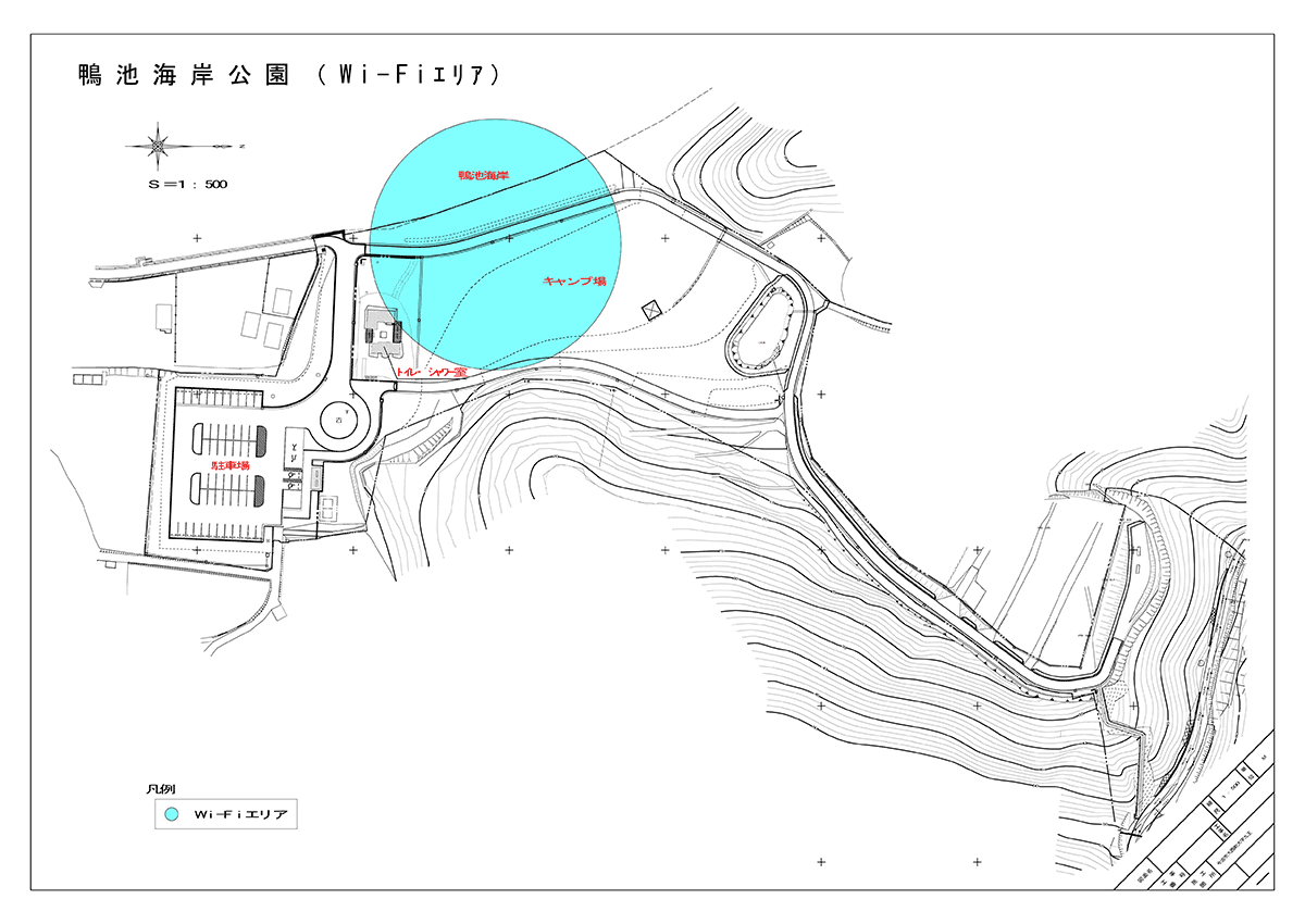 鴨池海岸公園地図