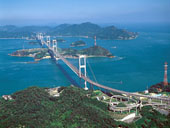 来島海峡大橋の写真