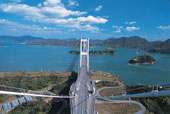 来島海峡大橋/登頂体験の写真