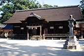 大山祇神社拝殿の写真