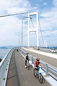 サイクリング/来島海峡大橋の写真
