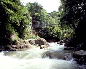 鈍川渓谷の写真