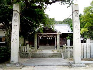 姫子島神社の写真