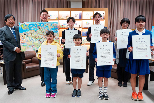 表彰式のようす