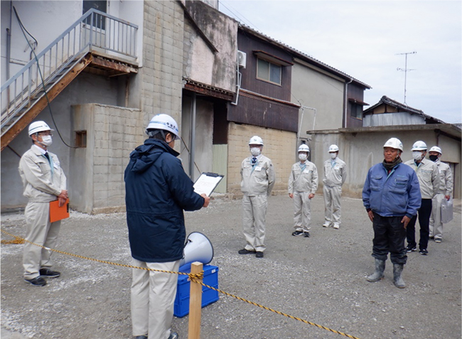 終了宣言風景景の写真