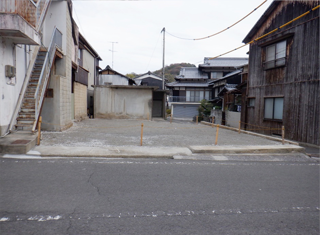 除却後の状況写真の写真