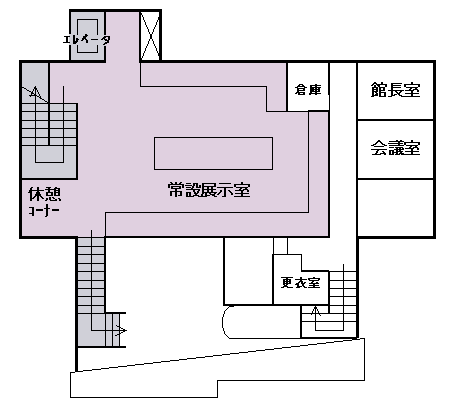 2階のフロアマップ