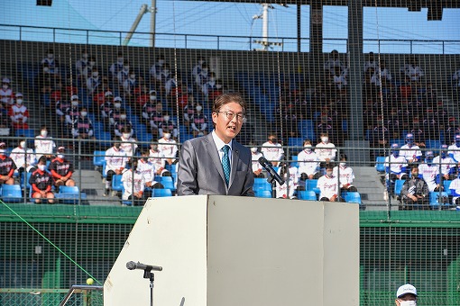 第66回全国私立高等学校女子ソフトボール選抜大会 開会式の写真 1