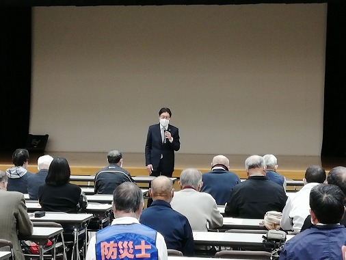 今治市防災士会総会の写真 1