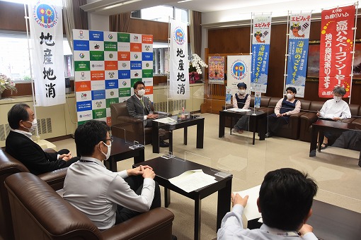 小原ハム映日果コラボ商品発表会及び試食会の写真 2