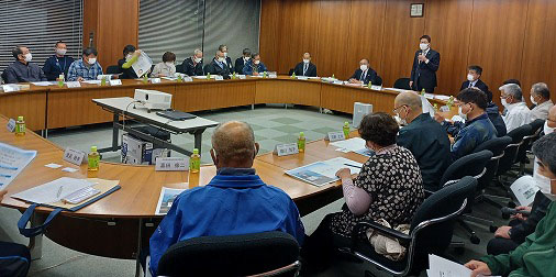 おでかけ市長室・しまなみ海道通行料に関するタウンミーティング（大島地域）の写真 1