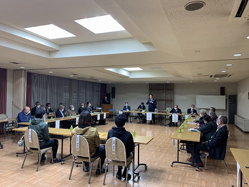 おでかけ市長室・しまなみ海道通行料に関するタウンミーティング（大三島地域）の写真 1