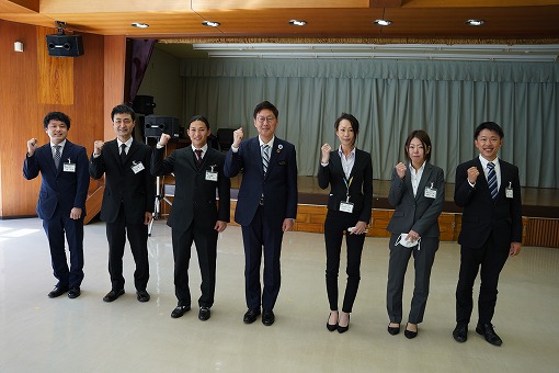 地域おこし協力隊辞令交付式の写真 1