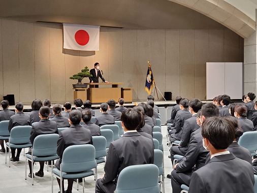 今治看護専門学校入学式の写真 1