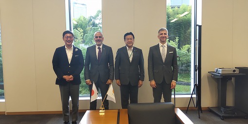 キプロス共和国大統領府海運担当大臣講演の写真 1