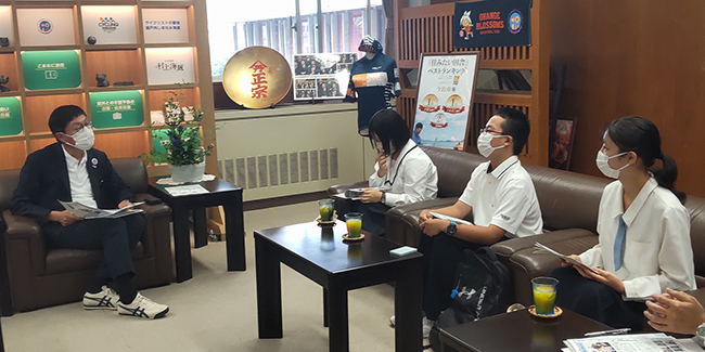 高校生ベンチャー留学報告会の写真 1