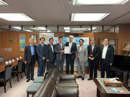 国土交通省藤井事務次官への要望の写真 1