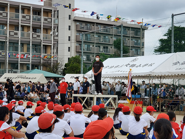 吹揚小学校運動会の写真 1