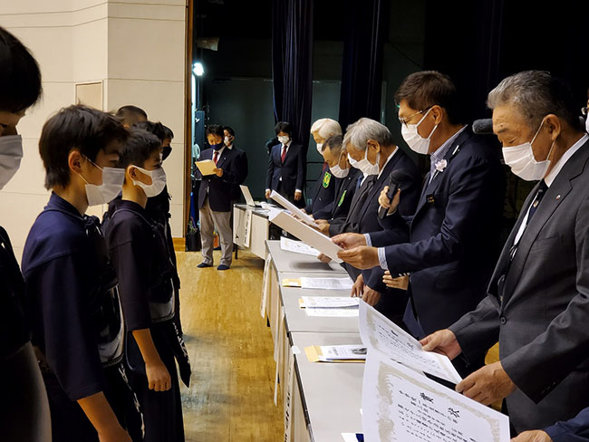 日本拳法愛媛県選手権大会の写真 1
