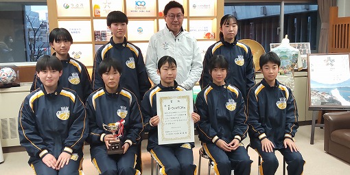 U15クラブバスケットボールゲームス壮行激励会（ビークラッチ）の写真 1