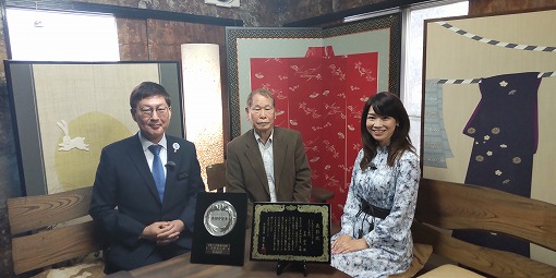 市政広報番組収録（現代の名工）の写真 1