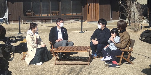 市政広報番組（年度末特番収録）の写真 2