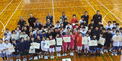 バスケットボールお別れ大会の写真 1