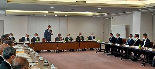今治商工会議所との意見交換会の写真 1