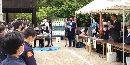 桜井綱敷天満神社奉納剣道大会の写真 1