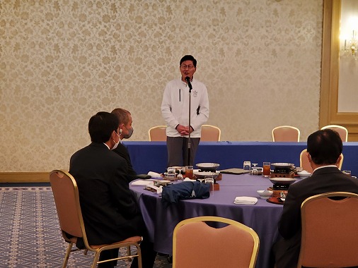 今治地方観光旅館ホテル同業組合総会懇親会の写真 1