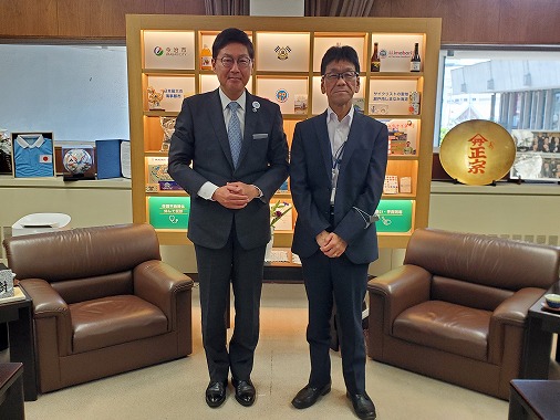 松山気象台長意見交換会の写真 1