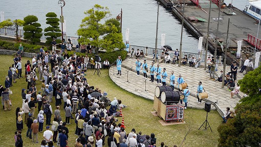 市政広報番組収録（せとうちみなとマルシェ＋弘前ねぷた）の写真 2