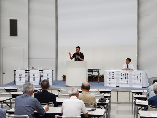 愛媛県市町村職員年金者連盟今治市支部総会の写真 1
