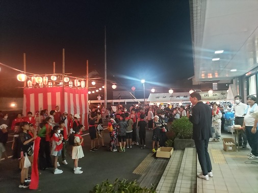 国分地区盆踊り大会の写真 1