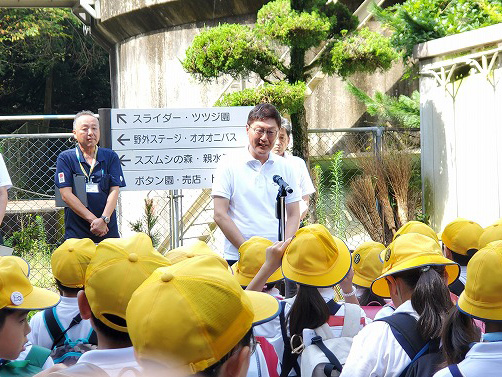 スズムシ放虫会の写真 1