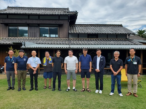 日本アイ・ビー・エム山口代表との意見交換会の写真 1
