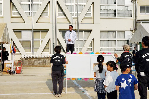 日高地区住民運動会の写真 1