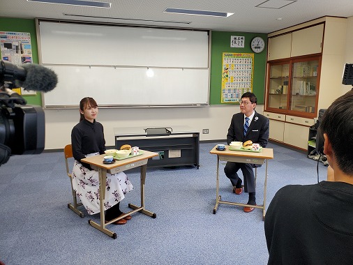 えひめのミカタ（新春スペシャル）収録の写真 1