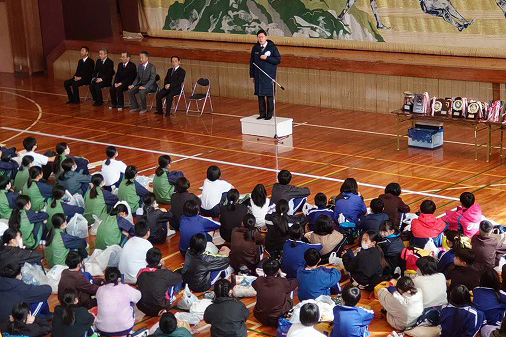 波方半島駅伝大会の写真 1