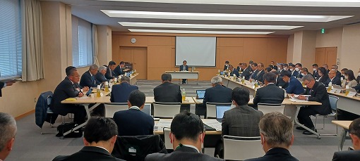 愛媛県・市町連携推進本部令和5年度第2回会議の写真 1