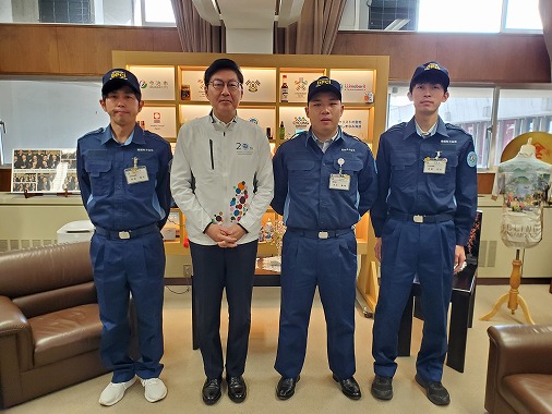 能登半島地震被災地派遣職員激励会の写真 1