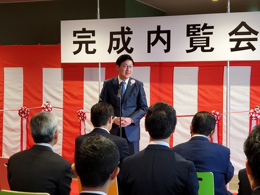 今治明徳学園寮内覧会の写真 1
