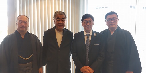 「丹下健三と隈研吾展」内覧会およびレセプション出席の写真 2