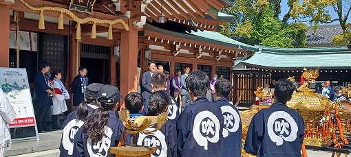 吹揚神社春季例大祭の写真 1