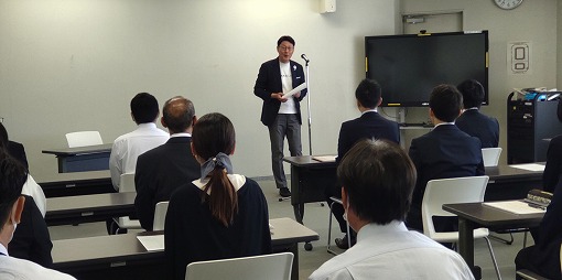 係長昇任者研修の写真 1