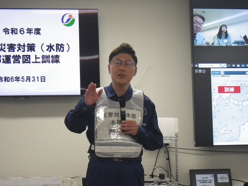 図上訓練の写真 1